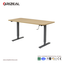 Escritorio de pie ajustable en altura Orizeal, Mesa ergonómica para sentarse, Mesa de trabajo de pie (OZ-ODKS001)